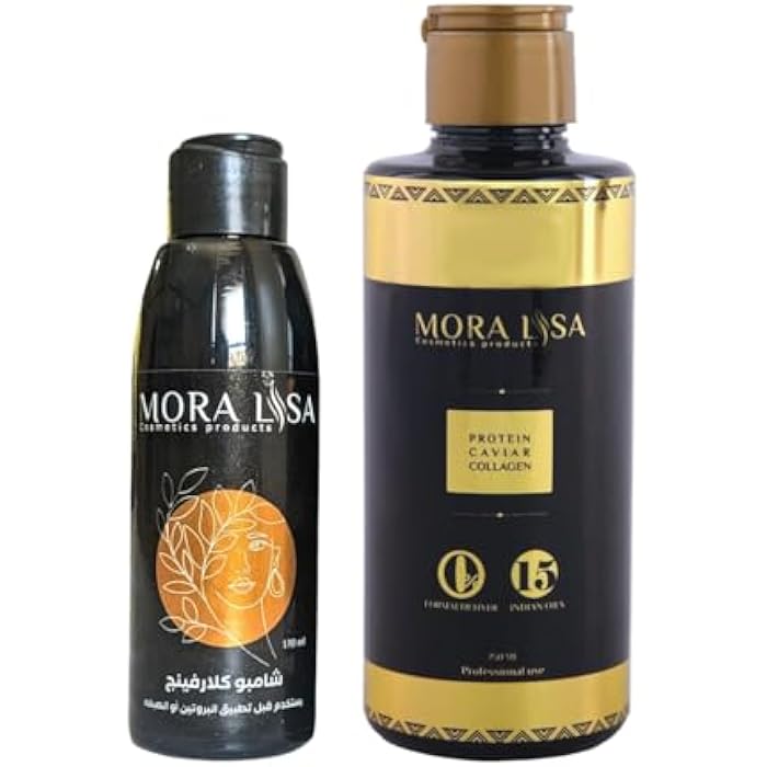 MORA LISA PROTEIN 3 * 1 (PROTEIN, CAVIAR & COLLAGEN) 250ML + CLARVING DEEP CLEANSING HAIR PRE-SALSA 120ML (OFFER 2 PCS) - Image 1